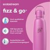 sodastream 0,9L Fizz&go COOL Edelstahlflasche - Kompatibel mit DUO, E-DUO, TERRA, ENSO, ART, GAIA Wassersprudler, doppelwandige isoliert, hält bis zu 12H warm & kalt, Farbe: Guava, 1er-Pack Bild 3