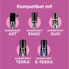 sodastream 0,9L Fizz&go COOL Edelstahlflasche - Kompatibel mit DUO, E-DUO, TERRA, ENSO, ART, GAIA Wassersprudler, doppelwandige isoliert, hält bis zu 12H warm & kalt, Farbe: Guava, 1er-Pack Bild 2