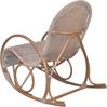 Schaukelstuhl Kubu-Rattan handgeflochten naturgrau Relaxsessel Rattan montiert Bild 3