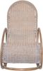 Schaukelstuhl Kubu-Rattan handgeflochten naturgrau Relaxsessel Rattan montiert Bild 4