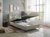 Boxbett >ATLANTIS 6< 120x200 cm Liegefläche, Bezug sand - 125x102x240cm (BxHxT) Bild 3