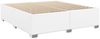 Bettgestell, Doppelbett Weiß 200x200 cm Kunstleder Bild 3