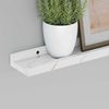 vidaXL Wandregal 2 pcs Weiß Marmor 40 x 9 x 3 cm Holzwerkstoff 42020021 Bild 5
