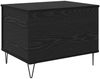 vidaXL Couchtisch Schwarz Eichen-Optik 60 x 44,5 x 45 cm Holzwerkstoff 882671 Bild 2
