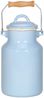 Milchkanne SYLT 2 Liter mit Deckel und Tragegriff, Emaille pastellblau Bild 2