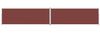 vidaXL Seitenmarkise Ausziehbar Braun 220x1200 cm 318087 Bild 2
