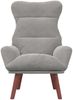 vidaXL Sessel Hellgrau 69 x 74 x 93 cm Samt 42001834 Bild 4