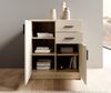 Kommode >Nelly< in Artisan Eiche Dekor / Cashmere - 74x86x50cm (BxHxT) Bild 5