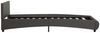 vidaXL Bettgestell mit LED Grau Kunstleder 90x200 cm, Mit Beleuchtung [285492] Bild 5
