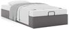 vidaXL Ottoman-Bett ohne Matratze Grau 80x200 cm Kunstleder 3310772 Bild 4