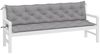 vidaXL Gartenbank-Auflagen 2 Stk. Grau 200x50x7 cm Oxford-Gewebe 361736 Bild 3
