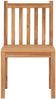 vidaXL Gartenstühle 6 Stk. mit Kissen Massivholz Teak 3073121 Bild 4