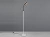 Schmale Stehlampe TARYN Coffee / Grau, flexibel einstellbarer Spot, Höhe 133,5cm Bild 3