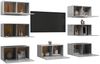 vidaXL TV-Schränke 7 Stk. Betongrau 30,5x30x60 cm Holzwerkstoff 3079163 Bild 3