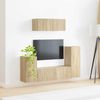 vidaXL TV-Schrankset 4 pcs Sonoma-Eiche Holzwerkstoff 3409116 Bild 4
