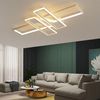 OYLCDI Deckenleuchten LED Deckenlampe 94W Dimmbar mit Fernbedienung 3000-6500k, LED fest integriert Hängeleuchte Wohnzimmer Schlafzimmer Arbeitszimmer, LED fest integriert, Dimmbar Hängeleuchte Aluminium, Kaltweiß, Warmweiß, Neutralweiß, Mit Fernbedien... Bild 4