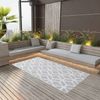 vidaXL Outdoor-Teppich, Polypropylen Grau, 80x150 cm Bild 2