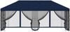 vidaXL Pavillon mit Seitenwänden 6 x 3 m Blau Polyester und Stahl 190 3376000 Bild 3