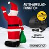 Monzana Weihnachtsmann mit Beleuchtung aufblasbar Bild 3