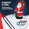 Monzana Weihnachtsmann mit Beleuchtung aufblasbar Bild 5