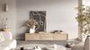 Selsey 'Moddern' TV-Lowboard mit Schubladen und Wandmontageoption, Eiche, 32 x 180 x 36 cm Bild 3