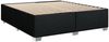 vidaXL Bettgestell ohne Matratze Schwarz 200x200 cm Stoff 3284501 Bild 3