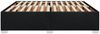 vidaXL Bettgestell ohne Matratze Schwarz 200x200 cm Stoff 3284501 Bild 5