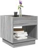 vidaXL Couchtisch mit Infinity-LED Grau Sonoma 50x50x50 cm 847656 Bild 5