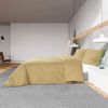 vidaXL Bettwäsche-Set Taupe 140x200 cm Leichte Mikrofaser 135982 Bild 4