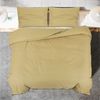 vidaXL Bettwäsche-Set Taupe 140x200 cm Leichte Mikrofaser 135982 Bild 5