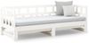 vidaXL Tagesbett Ausziehbar Weiß Massivholz Kiefer 2x(90x200) cm [820223] Bild 5