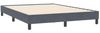 vidaXL Boxspringbett mit Matratze Dunkelgrau 160x210 cm Samt 3317782 Bild 5