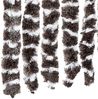 vidaXL Insektenschutz-Vorhang Braun und Weiß 56x185 cm Chenille 325451 Bild 5