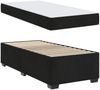 vidaXL Bettrahmen mit Matratze Schwarz 100 x 200 cm Stoff 3399274 Bild 4