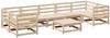 vidaXL 8-tlg. Garten-Sofagarnitur Massivholz Kiefer 3299331 Bild 2
