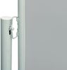 vidaXL Seitenmarkise Ausziehbar 117x600 cm Grau 317950 Bild 3