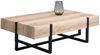 Couchtisch Beistelltisch DETLEF 118x70 cm Dekor Wildeiche Bild 1