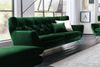KAWOLA Sofa CHARME 2-Sitzer Velvet smaragd 94 x 95 x 175 cm Bild 2