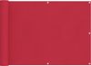 vidaXL Balkonsichtschutz Bordeauxrot 75 x 300 cm Oxford-Stoff 42030885 Bild 2