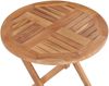 vidaXL Gartentisch Klappbar 45 cm Massivholz Teak 48976 Bild 5