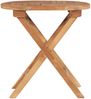 vidaXL Gartentisch Klappbar 45 cm Massivholz Teak 48976 Bild 3