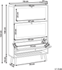 Schuhschrank MOURA Schwarz Bild 2