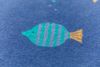 Kinderdecke Juwel 'Fische' 100 x 140 cm Marine - Blau, DAVID FUSSENEGGER Bild 3
