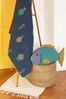 Kinderdecke Juwel 'Fische' 100 x 140 cm Marine - Blau, DAVID FUSSENEGGER Bild 2