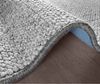 Woll-Optik Teppich Wolly Grau - 200x300x0,1cm Bild 2