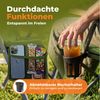 HOMECALL Campingstuhl Faltbar Hochlehner Luxus Klappstuhl mit 4,5cm Dicke Gepolstert (150kg Belastbar mit 4 Positionen Verstellbar Angelstuhl, 2 St), für Garten Balkon Wohnmobil Bild 4