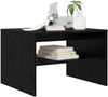 vidaXL Couchtisch, Holz Eichen-Optik Schwarz, 60 x 50 x 40 cm Bild 3