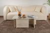Dmora Wohnzimmertisch Azriel, Niedriger Wohnzimmertisch, Kaffeeregal, Couchtisch für Sofa, 105x65 h40 cm, Beige Bild 5