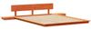 vidaXL Bettgestell Braun 150 x 200 cm Holz 872397 Bild 4