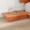 vidaXL Bettgestell Braun 150 x 200 cm Holz 872397 Bild 3